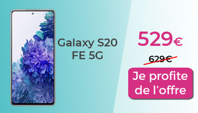 Galaxy S20 FE 5G promo RED 