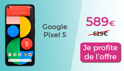 Google Pixel 5 promo
