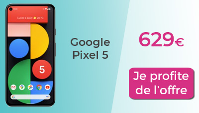 Google Pixel 5 en promo