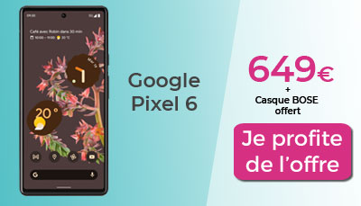 nouveau google pixel 6