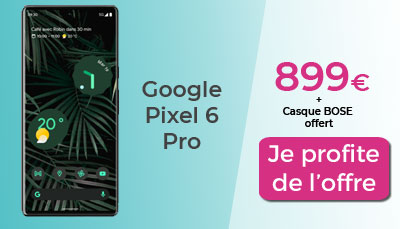 Pixel 6 pro precommande