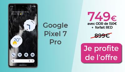 promo Pixel 7 Pro RED