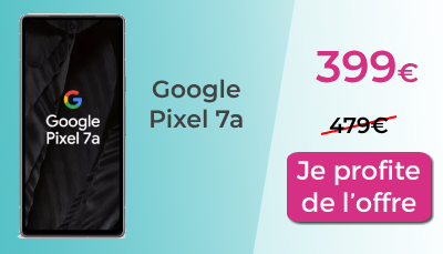 promo vente flash Pixel 7a