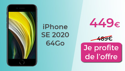 IPhone SE 2020 64Go Boulanger