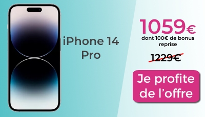 promo iPhone 14 pro orange