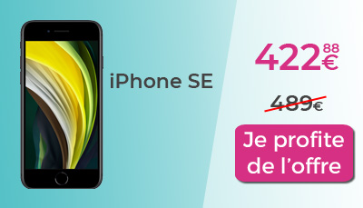 promo french days iphone SE