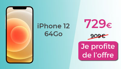 iPhone 12 64Go Blanc