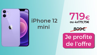 iPhone 12 mini mauve red