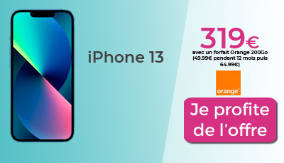 iPhone 13 orange