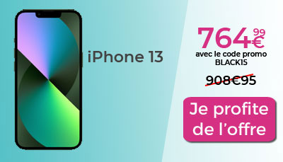 promo iPhone 13 Rakuten BLack Friday