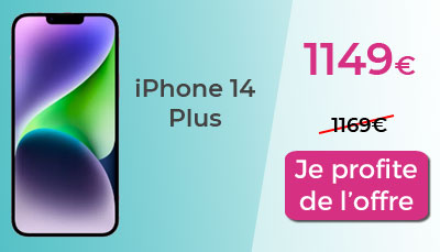 promo iPhone 14 Plus SFR