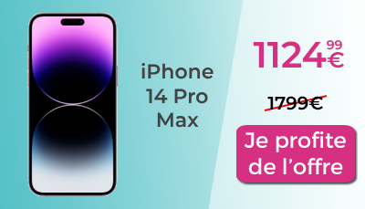 iphone 14 Pro max en promo chez Rakuten