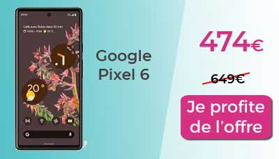 promo Google Pixel 6 Noel Amazon