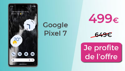 Promo Google Pixel 7