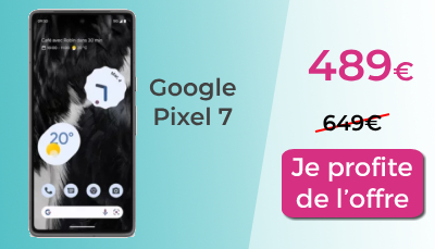 Promo Google Pixel 7