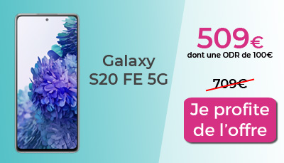 Galaxy S20 FE 5G promo RED 