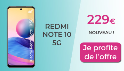nouveau redmi note 10 5G