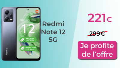 promo redmi Note 12 5G rakuten