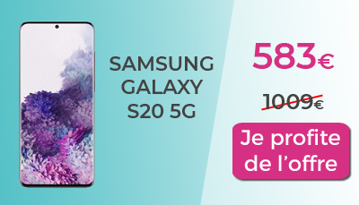 promo galaxy S20 5G