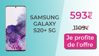 promo galaxy S20+ 5G