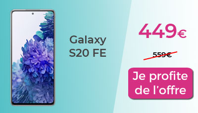 Galaxy S20 FE promo Samsung