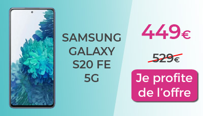 promo Galaxy S20 FE 5G