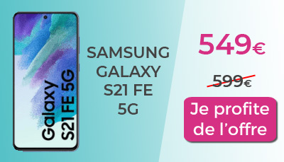 Promo Galaxy S21 FE 5G