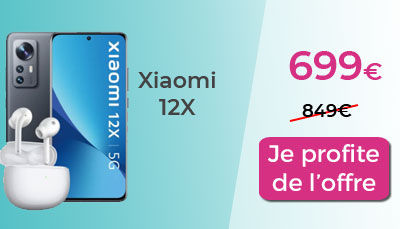 promo Xiaomi 12X boulanger