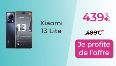 Xiaomi 13 Lite promo 