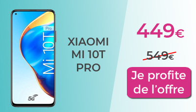 Xiaomi Mi 10 T Pro 449? chez RED