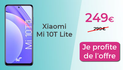 Xiaomi Mi 10T Lite boulanger