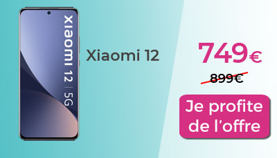 Xiaomi 12 RED by SFR