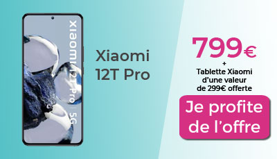 Commercialisation du Xiaomi 12T Pro