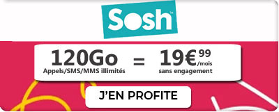 Forfait SOSH 120 Go