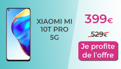 Xiaomi Mi 10T Pro 5G red by sfr