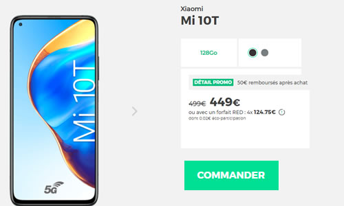 Xiaomi Mi 10T RED by SFR