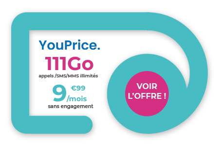YouPrice forfait Le First 111 Go