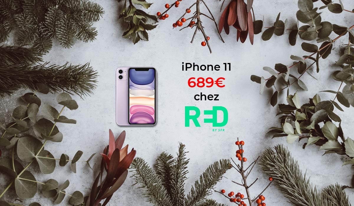 Cadeau de Noël : l'iPhone 11 à 689€