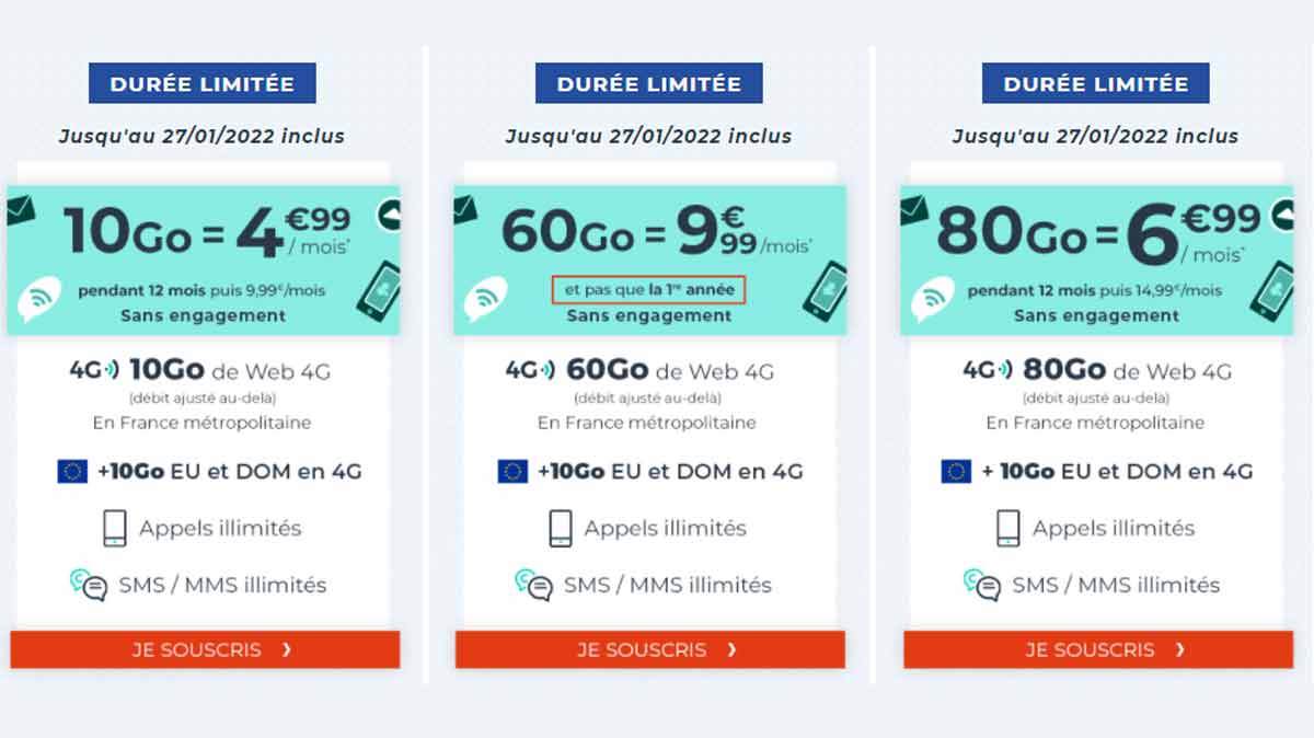 Cdiscount Mobile s'impose sur le marché des forfaits mobiles pas chers avec 3 promos !