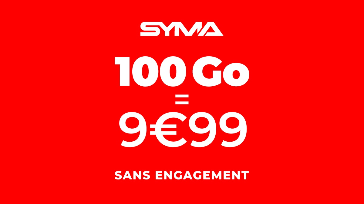 Ce forfait mobile 100 Go est affiché à seulement 9,99 € par mois sans engagement : découvrez l’offre !