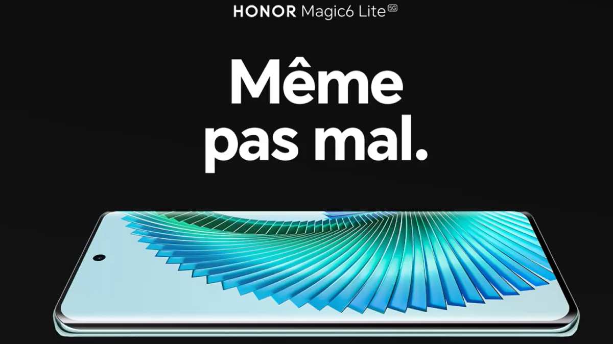 Promotion complètement folle sur le Honor Magic6 Lite 5G, ce nouveau Smartphone design et robuste passe sous la barre des 300 euros