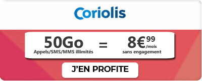 Forfait Coriolis 50 Go