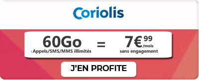Forfait Coriolis 60 Go