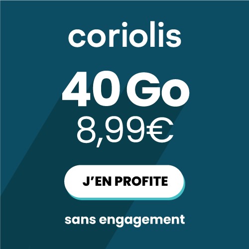 promo forfait coriolis 40Go
