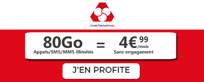 forfait credit mutuel 80Go