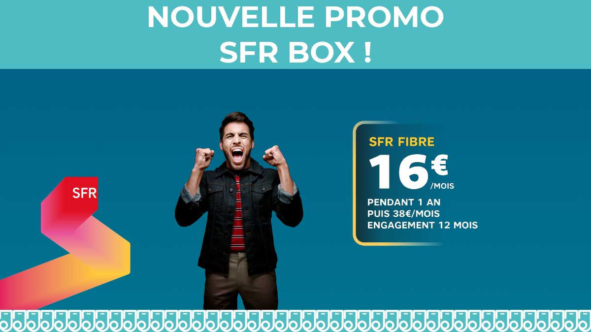 Découvrez la nouvelle offre internet disponible chez SFR dès 16€/mois