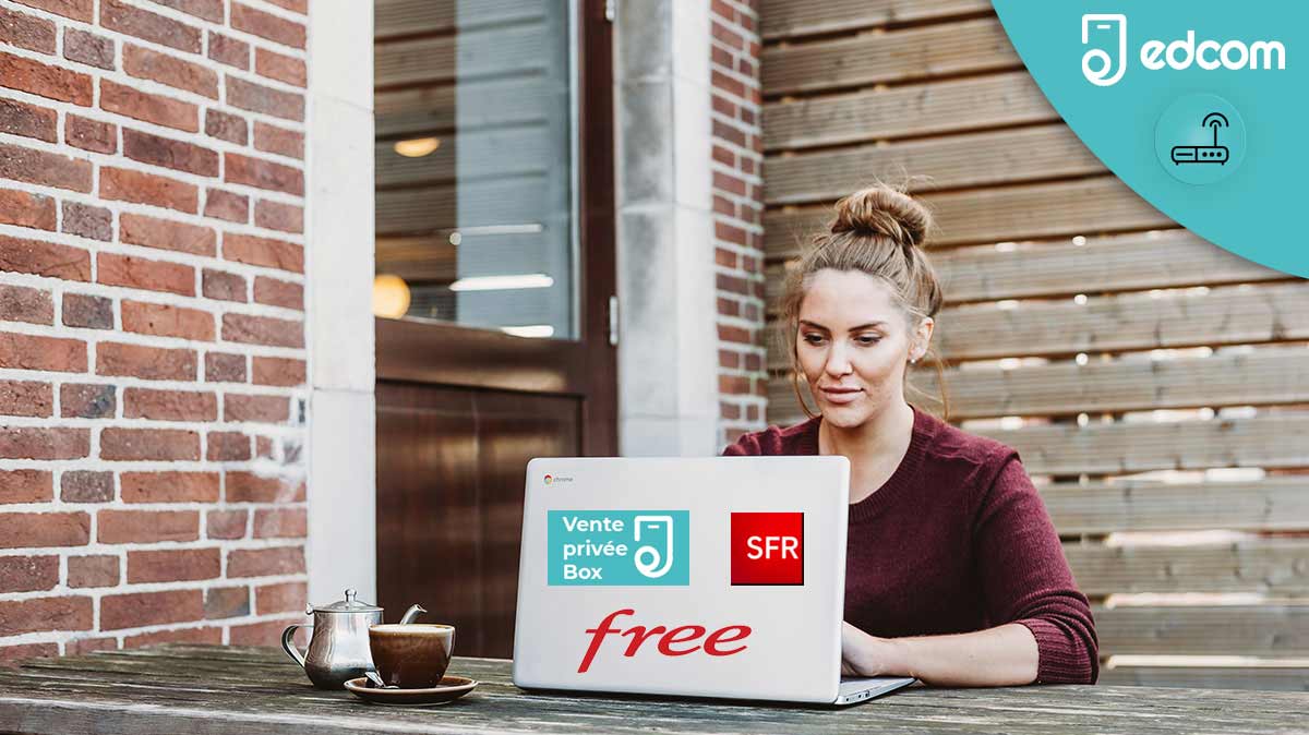 Découvrez les box fibre pas chères dès 10€ chez SFR, Free et la vente privée Edcom !