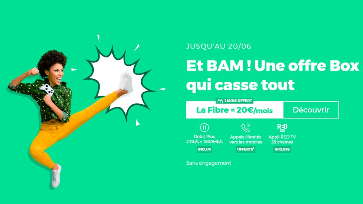Dernière minute : Les super bons plans à couper le souffle sur les box internet sans engagement de RED by SFR
