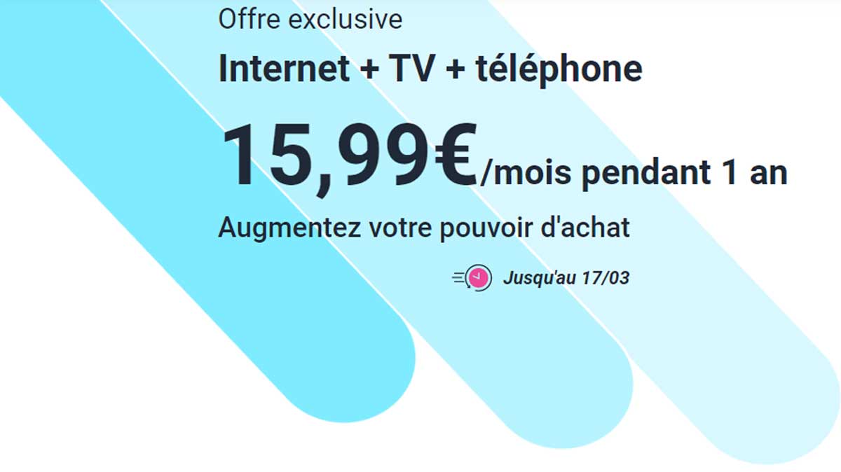 Dernier jour pour profiter de cette vente privée exceptionnelle et obtenir un super tarif sur votre BOX Internet Fibre