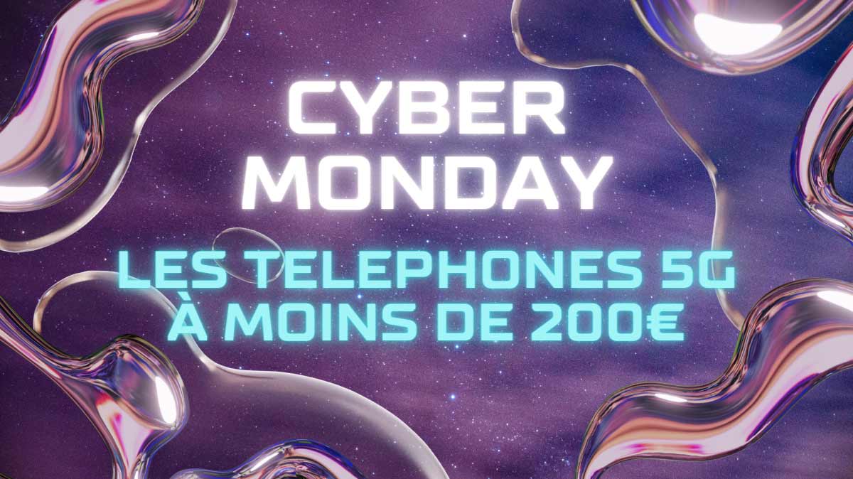 Du Black Friday au Cyber Monday profitez de trois smartphones 5G à moins de 200€ : le Galaxy A13, le Redmi Note 10 et l'Oppo A54 !